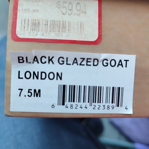 Black MeToo Platform with Tall Heel Size 7.5 - Picture 6 of 7